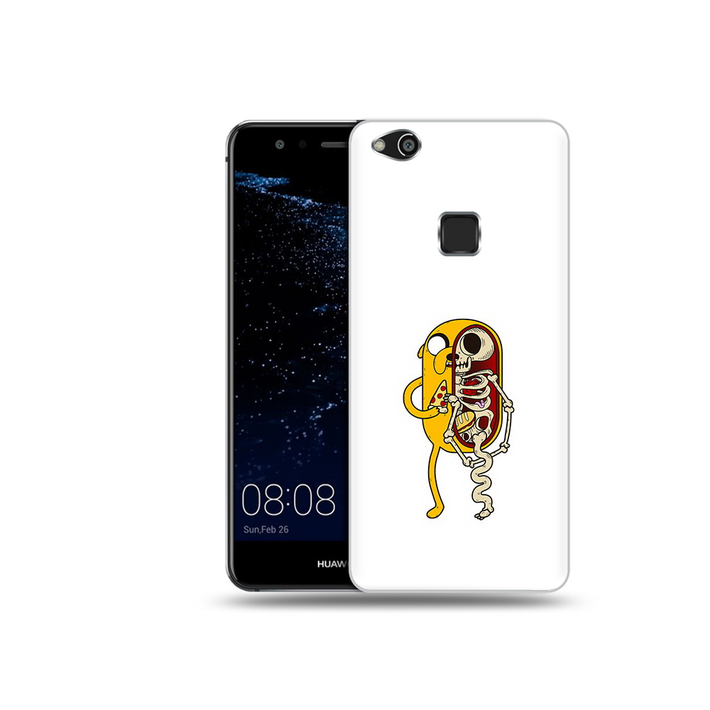 

Чехол MyPads Tocco для Huawei P10 Lite Джейк скелет (PT62135.59.64), Прозрачный, Tocco