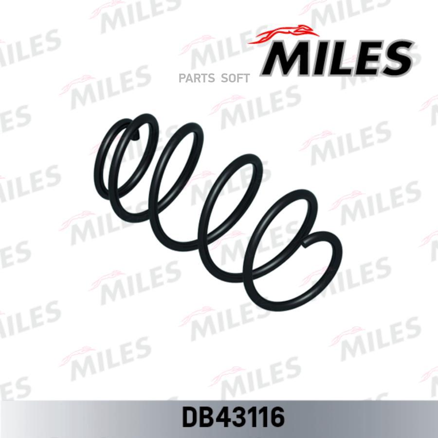 

MILES Пружина передняя SKODA OCTAVIA II 1.4/1.6/1.6FSI 04- передняя