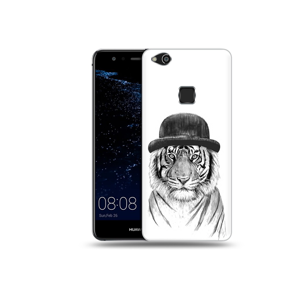 Чехол MyPads Tocco для Huawei P10 Lite тигр британец (PT62135.59.641)
