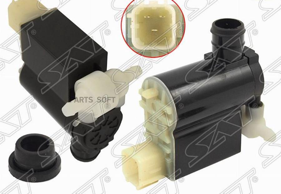 

SAT ST-96389088 Мотор омывателя лобового стекла CHEVROLET LACETTI 03-08 1шт