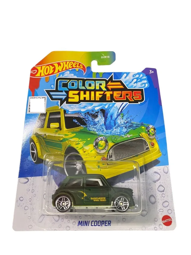 

Машинка Hot Wheels меняющая цвет, GVL70, 1 шт., Зеленый