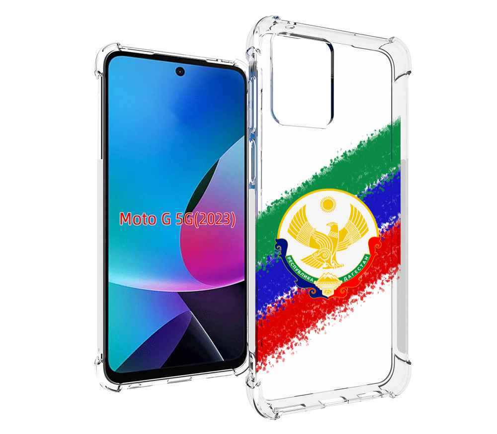 

Чехол MyPads герб флаг Дагестана для MOTO G 5G 2023, Tocco
