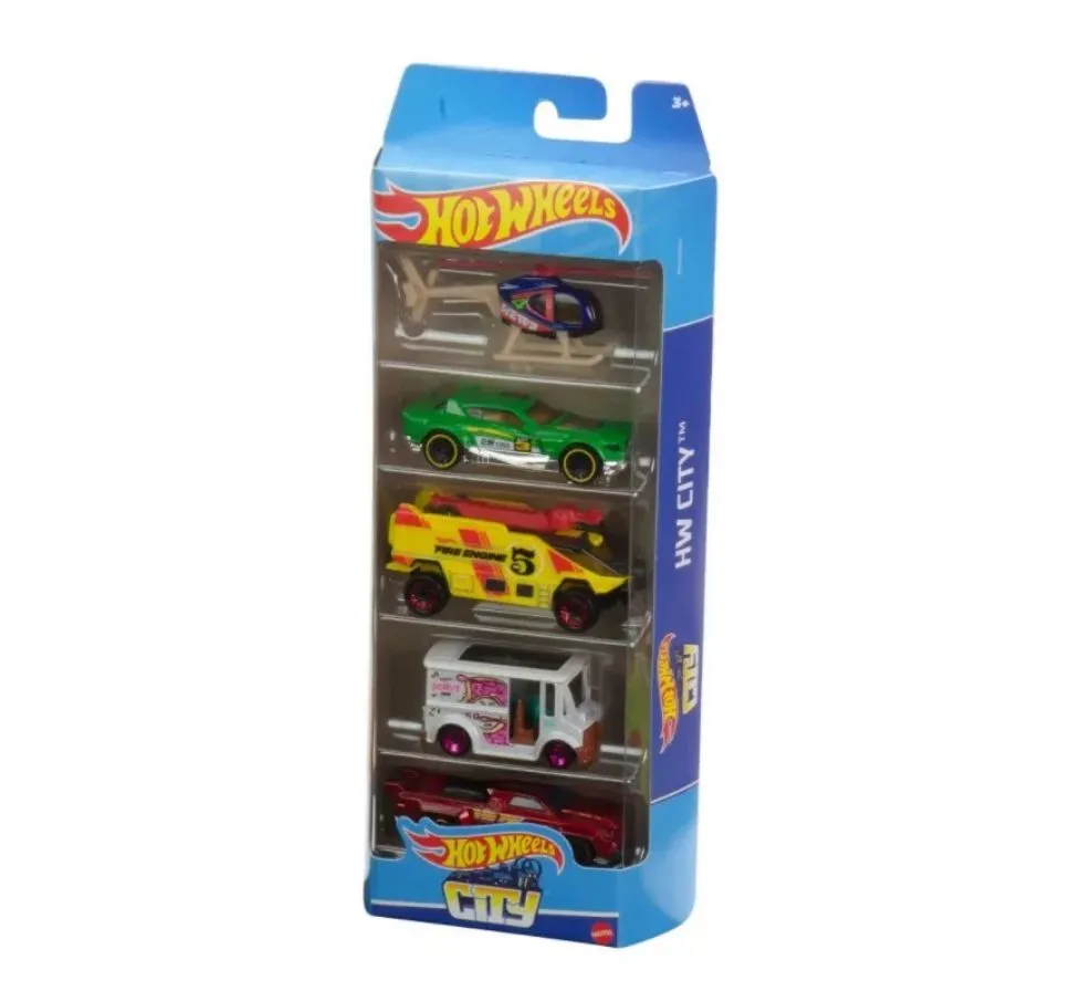 

Набор машинок Hot Wheels Batman City HFV83, 1 шт., Разноцветный, Batman City