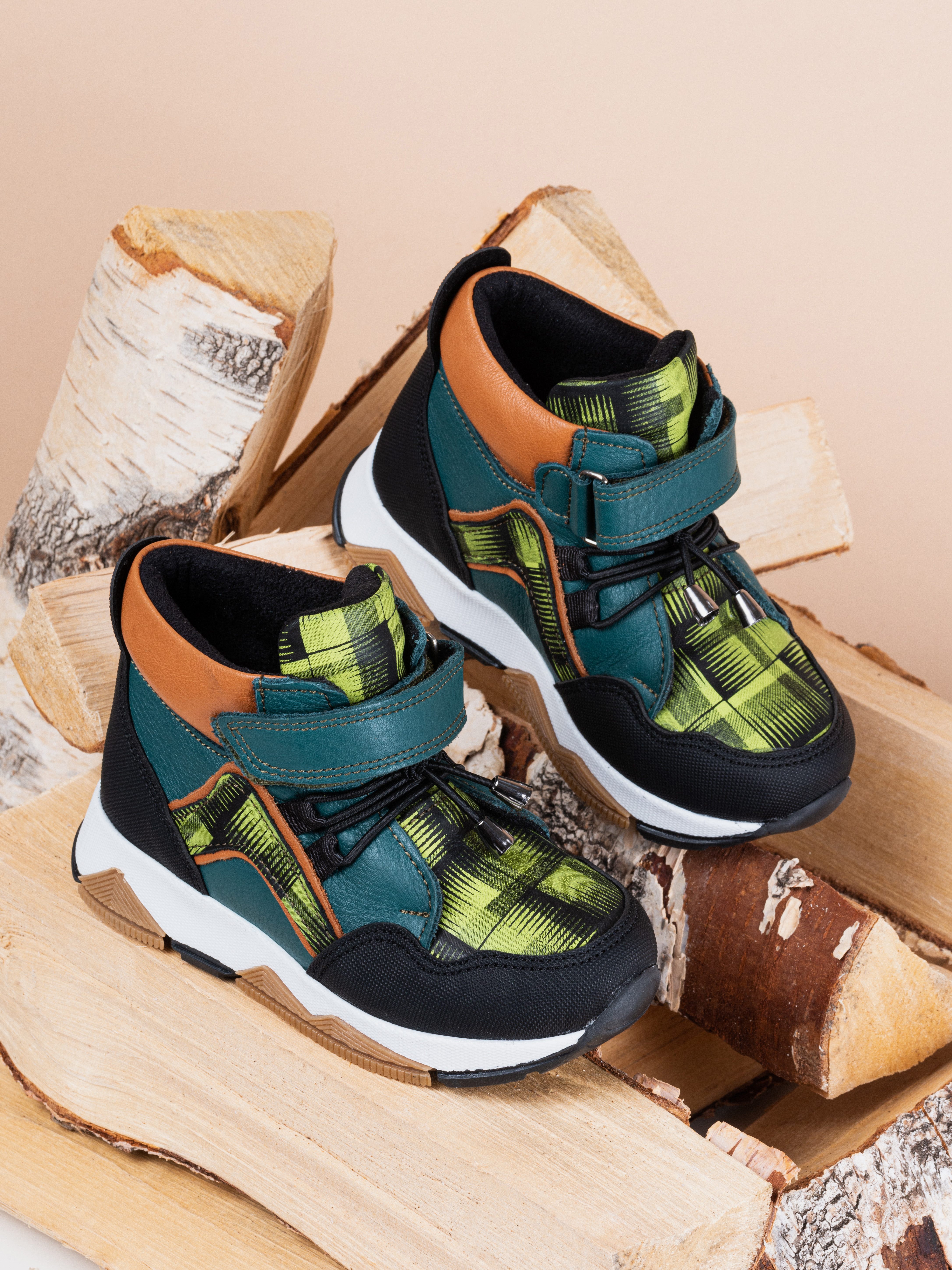 

Ботинки детские Dreamurr Shoes M-D-16, зеленый, 27, M-D-16