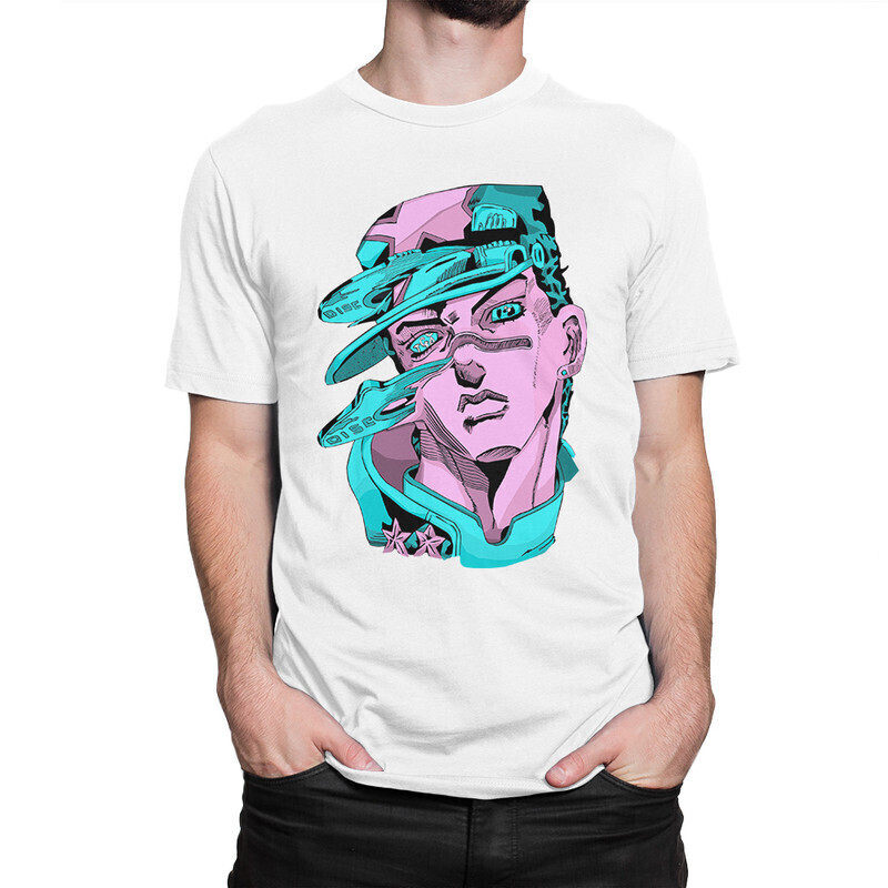 

Футболка мужская Dream Shirts белая M, JoJo Bizarre - Невероятные приключения ДжоДжо 1000310222