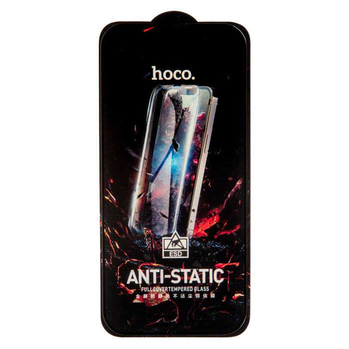 

Защитное стекло Hoco HD anti-static tempered glass set for iP14 Pro(25PCS)(G10)
