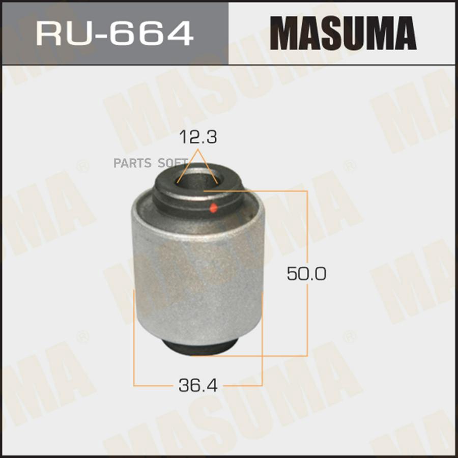 

Сайлентблок Наруж Поперзадрычага Задподв MASUMA RU664