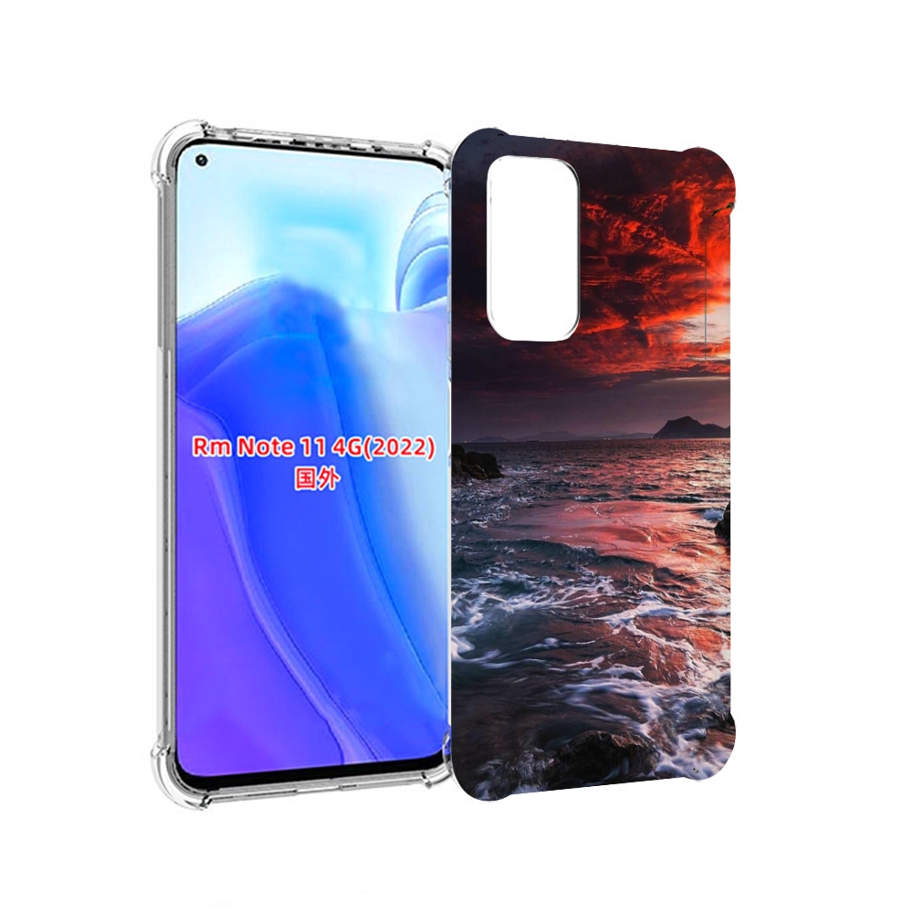 

Чехол MyPads красивый залив для Xiaomi Redmi Note 11 4G ( Глобальная версия ), Tocco