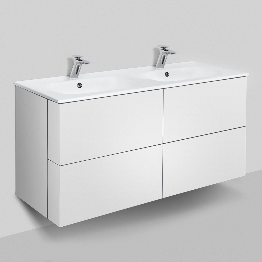 

Тумба с раковиной Am.Pm Spirit V2.0 120 белый глянец