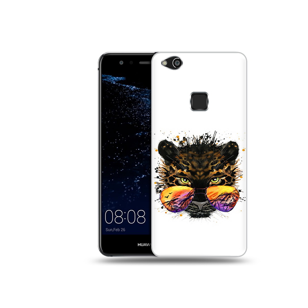

Чехол MyPads Tocco для Huawei P10 Lite тропический леопард (PT62135.59.649), Прозрачный, Tocco