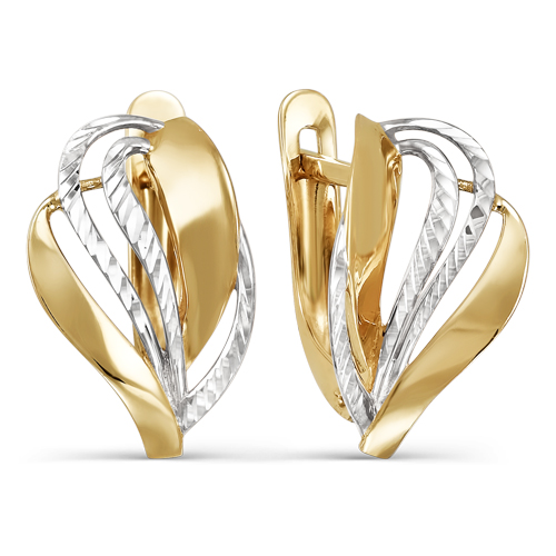 

Серьги из желтого золота Yahont 136094, 136094