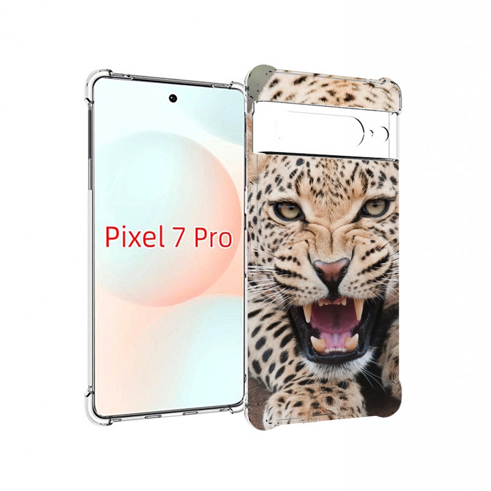

Чехол Mypads Гепард-Красивый Мужской Для Google Pixel 7 Pro, Прозрачный, Tocco