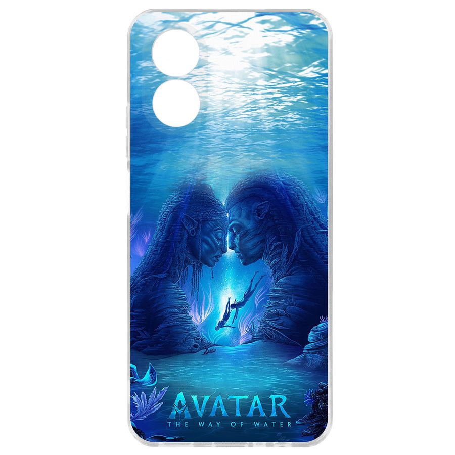 

Чехол-накладка Krutoff Аватар - Рифы для Oppo A18, Прозрачный