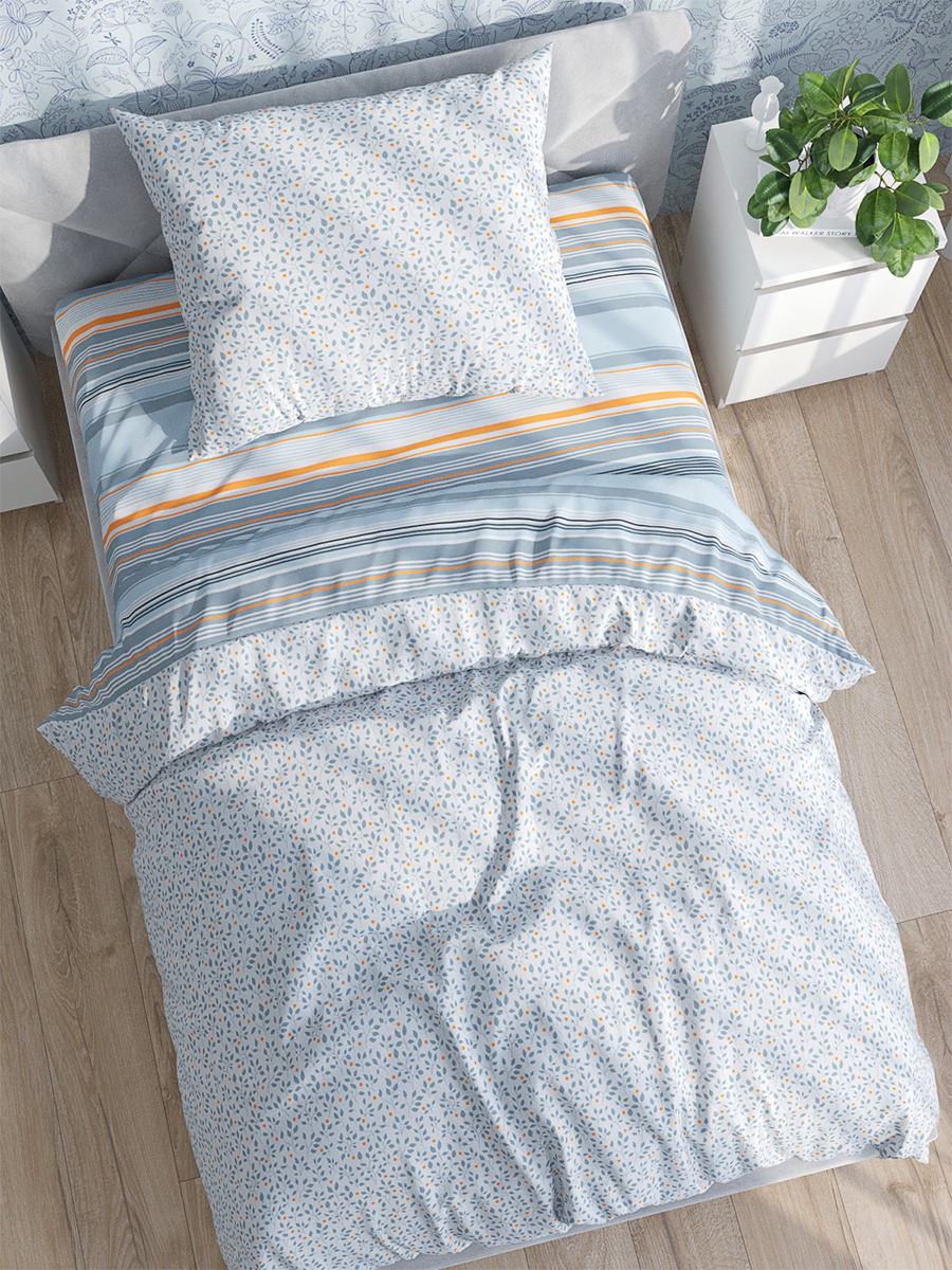 

Постельное белье Сказка Райс 1,5-сп