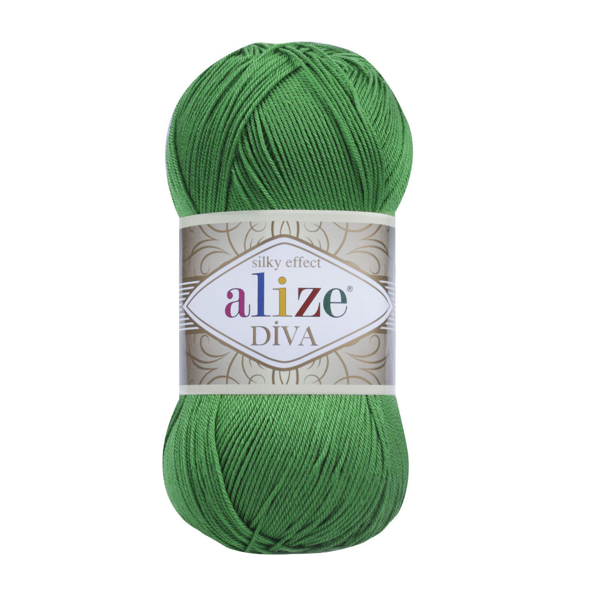 

Пряжа Alize 364126_00063 Diva 123 изумруд, Diva