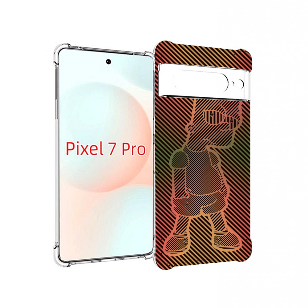 

Чехол Mypads Графический-Барт-Симпсон Для Google Pixel 7 Pro, Прозрачный, Tocco