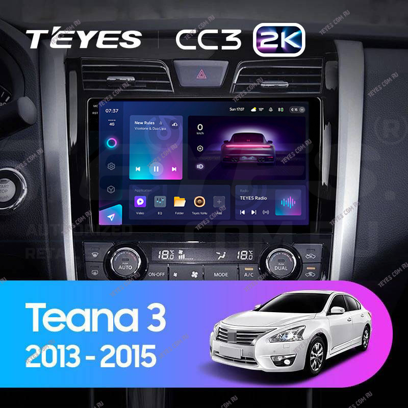 

Штатная магнитола Teyes CC3 2K 4/64 Nissan Teana J33 (2013-2015) Тип-B, CC3 2K