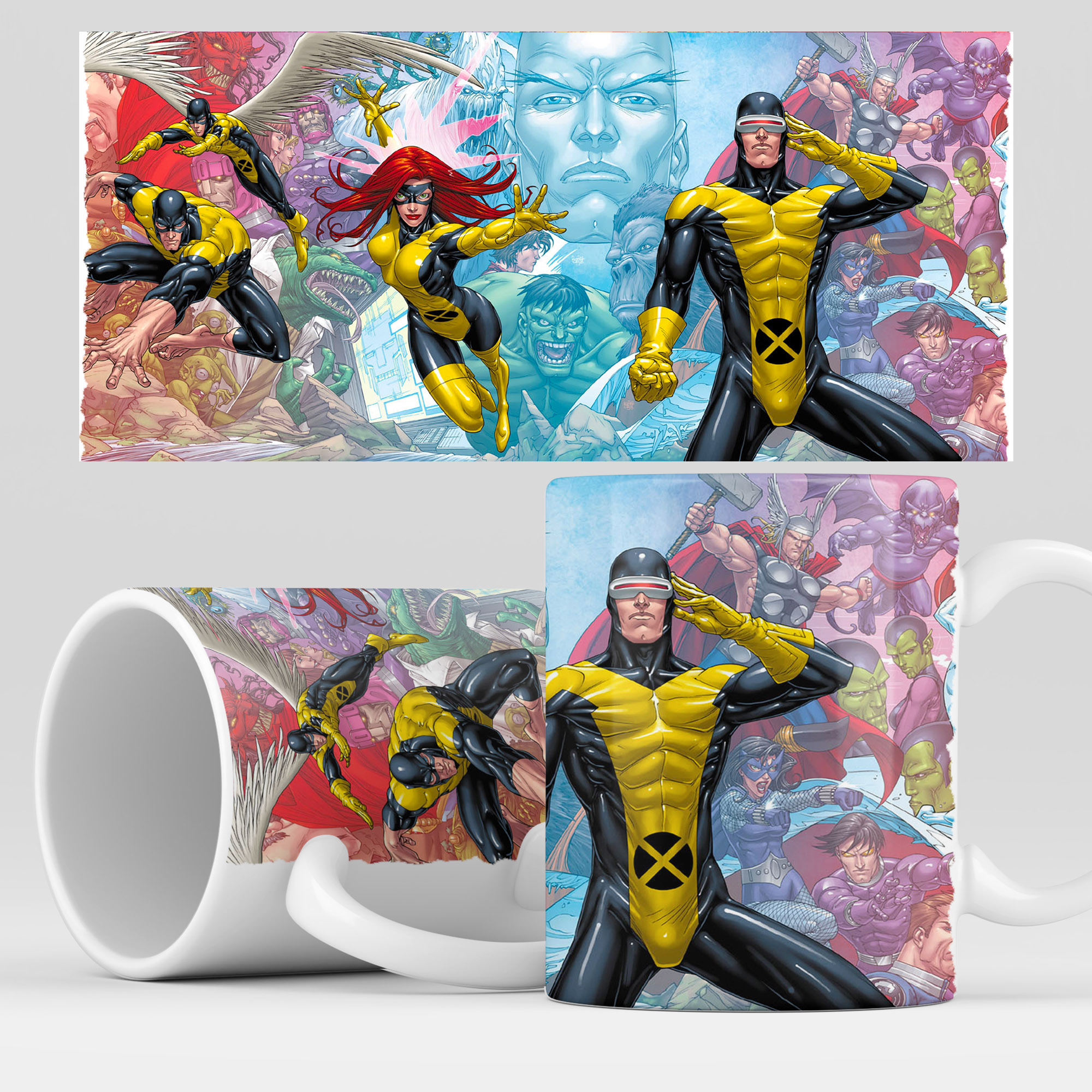 фото Кружка rocketcup с принтом "люди икс" x-men