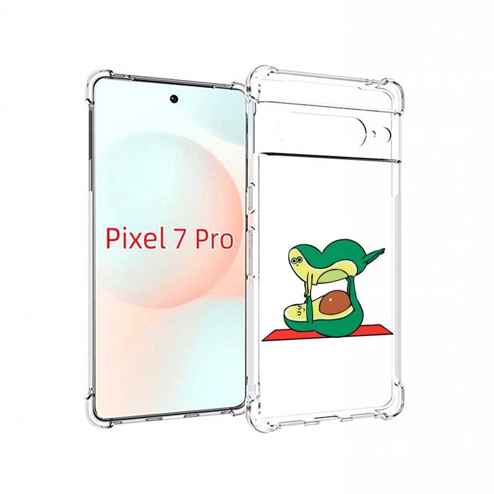 

Чехол Mypads Две-Половинки Для Google Pixel 7 Pro, Прозрачный, Tocco