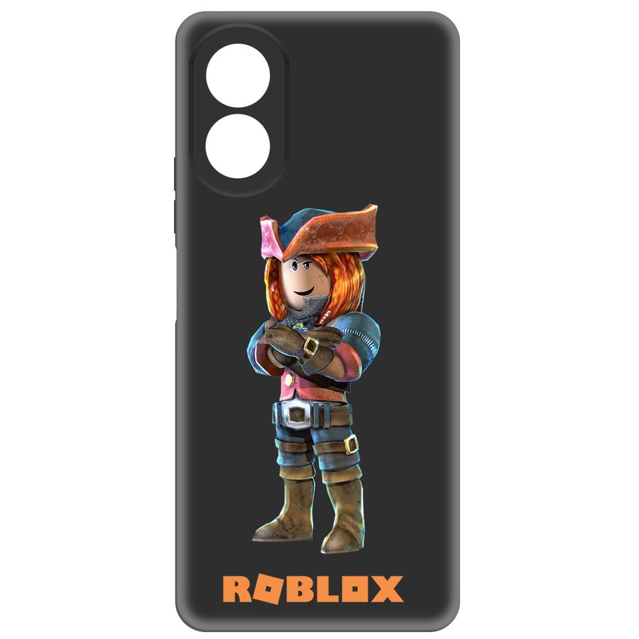

Чехол-накладка Krutoff Roblox-Эзебель для Oppo A18, Черный