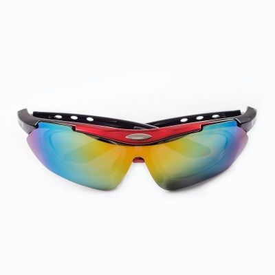 Спортивные солнцезащитные очки мужские Dirox 9876 черный