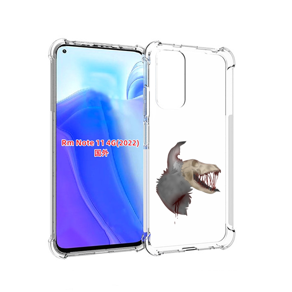 

Чехол MyPads кровавый-череп для Xiaomi Redmi Note 11 4G ( Глобальная версия ), Tocco
