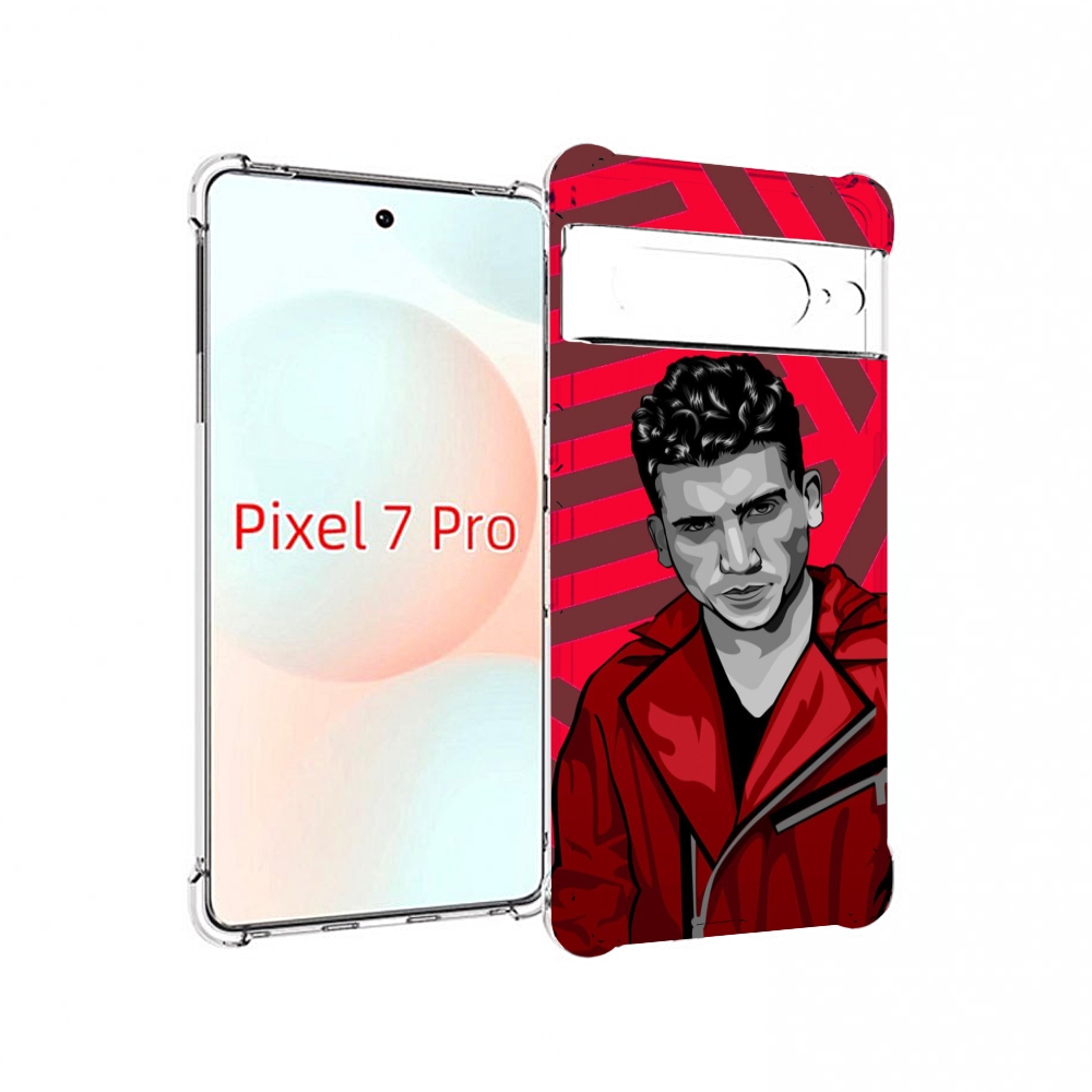 

Чехол Mypads Денвер-Бумажный-Дом Для Google Pixel 7 Pro, Прозрачный, Tocco