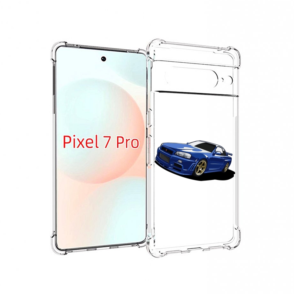 

Чехол Mypads Джитиэр Для Google Pixel 7 Pro, Прозрачный, Tocco
