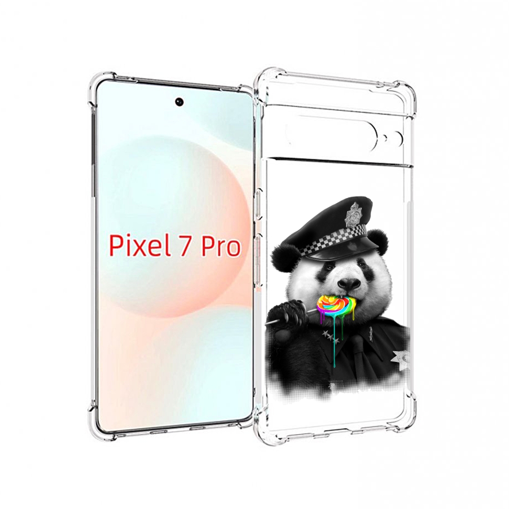 

Чехол Mypads Панда Полиция Для Google Pixel 7 Pro, Прозрачный, Tocco