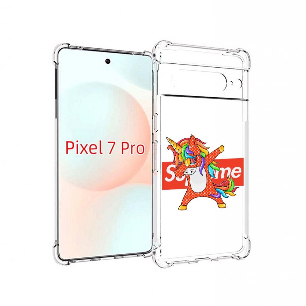 

Чехол Mypads Единорог-Суприм Для Google Pixel 7 Pro, Прозрачный, Tocco