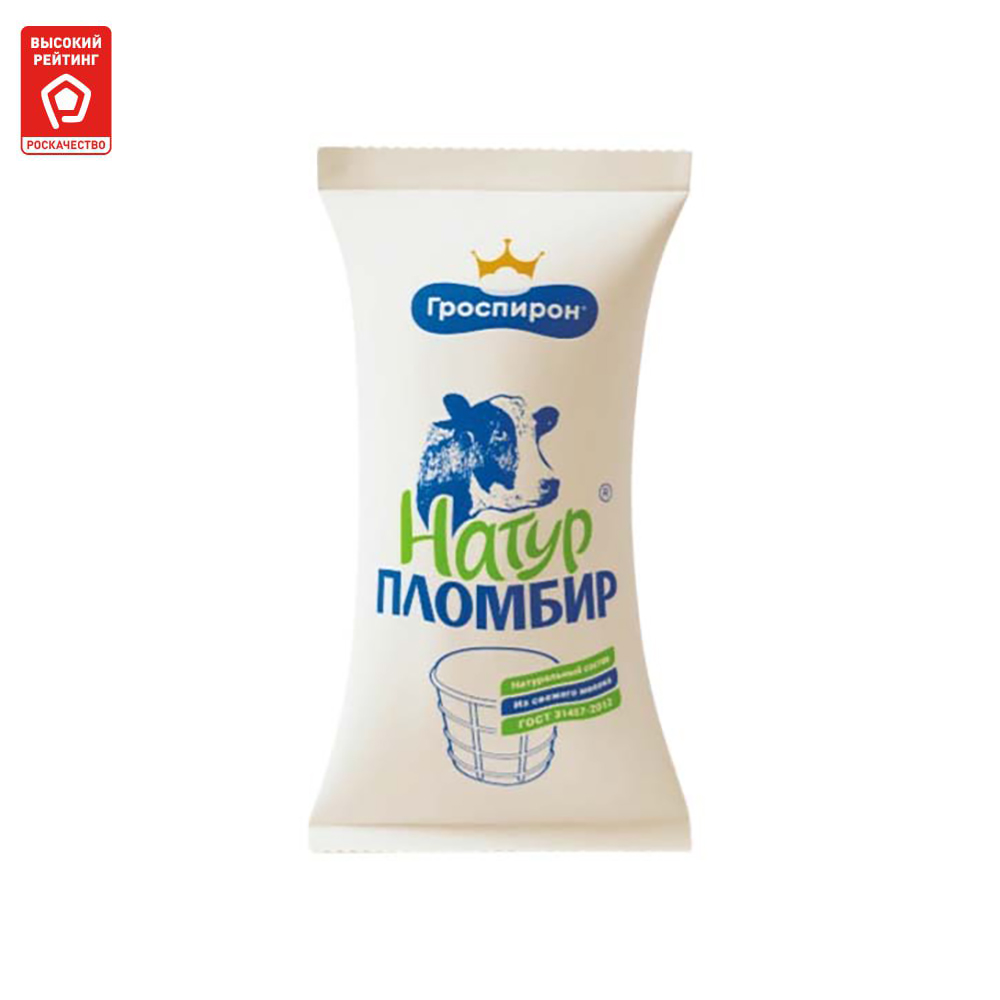 

Мороженое пломбир Гроспирон Натуральный 12% 90 г