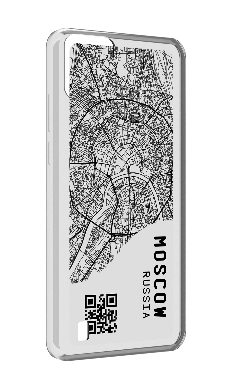 

Чехол MyPads схема-москва для Blackview A55, Прозрачный, Tocco