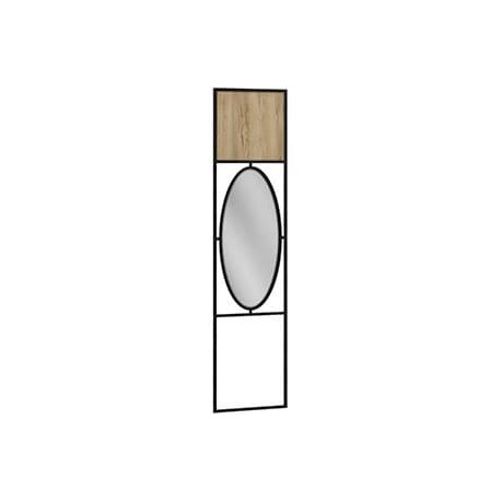 Панель для прихожей с зеркалом Helvant LoftHouse Дуб натуральный