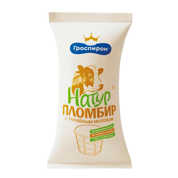 

Мороженое пломбир Гроспирон с топленым молоком 90 г