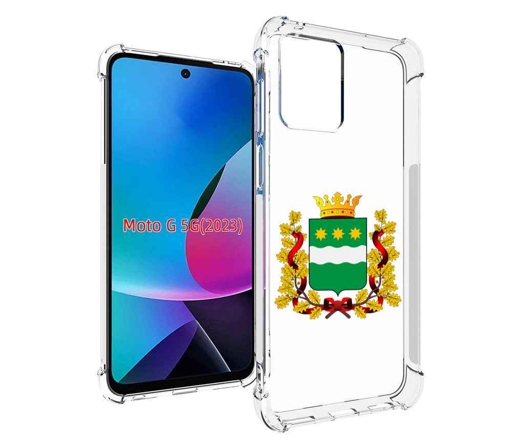 

Чехол MyPads герб-амурской-области для MOTO G 5G 2023, Tocco