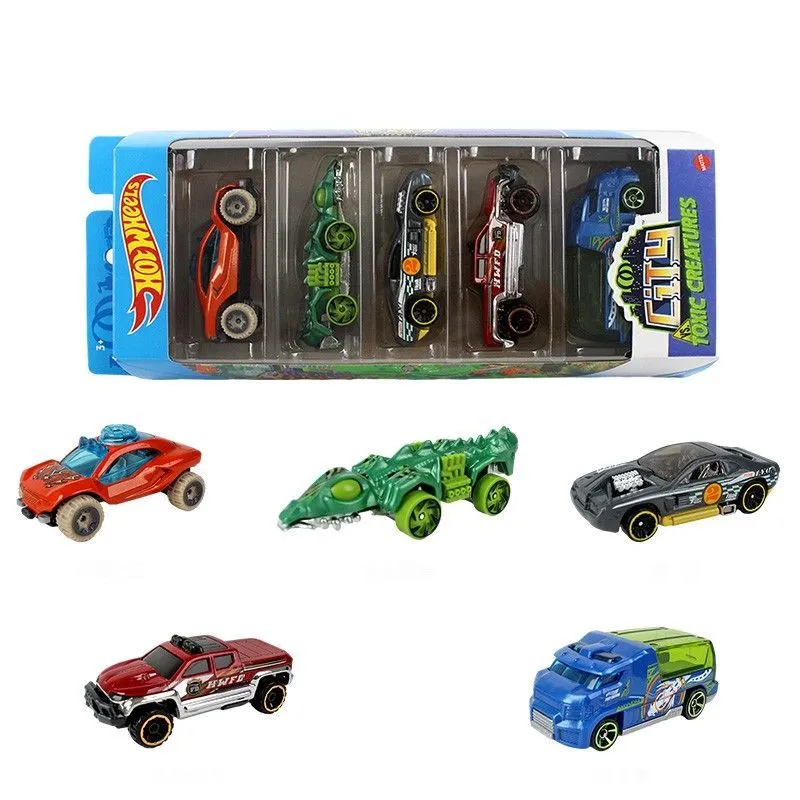 

Набор машинок Hot Wheels Batman Toxic Creatures GTN46, 1 шт., Разноцветный, Batman Toxic Creatures