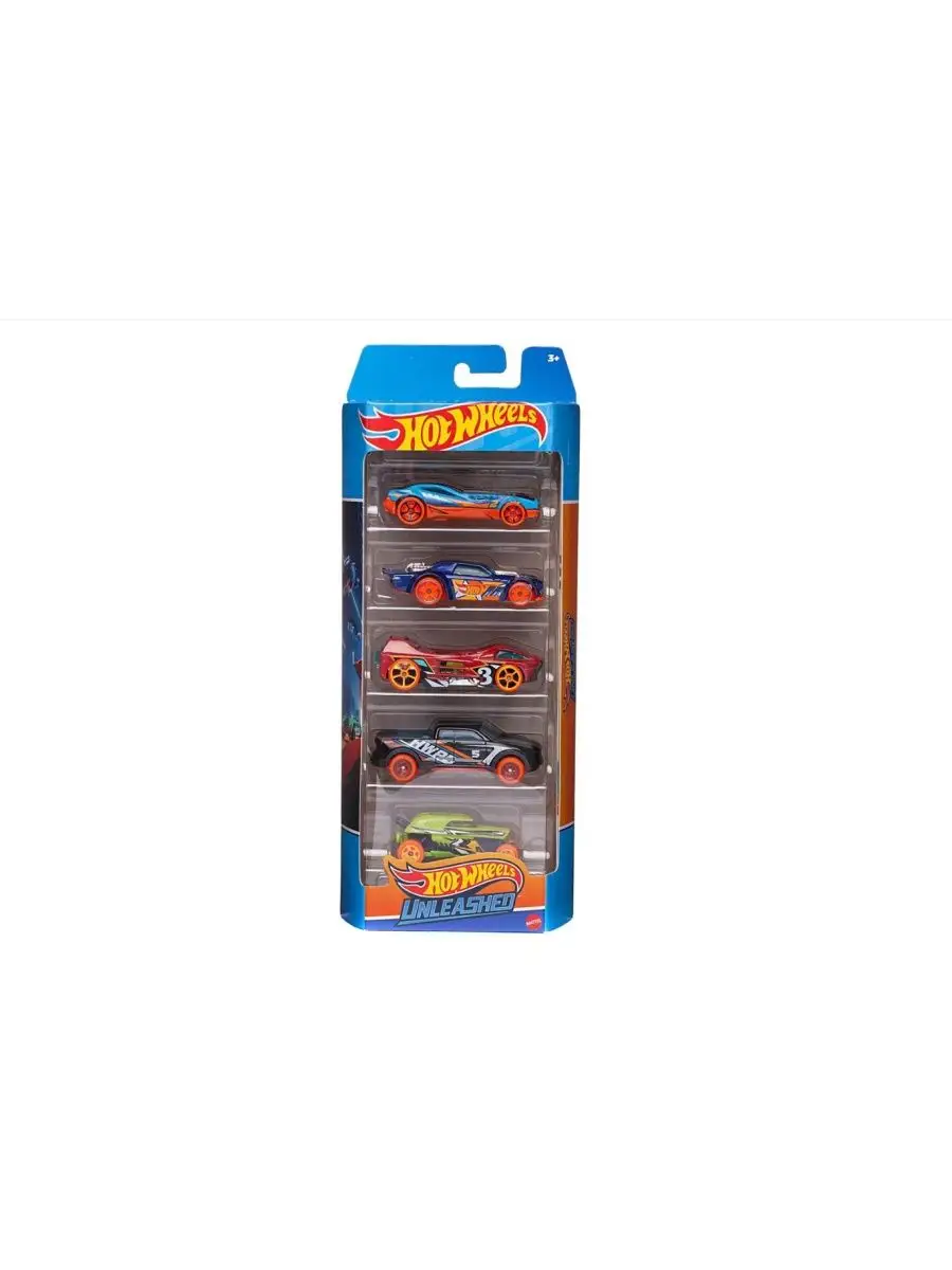 

Набор машинок Hot Wheels Batman Unleashed HFV79, 1 шт., Черный, Batman Unleashed