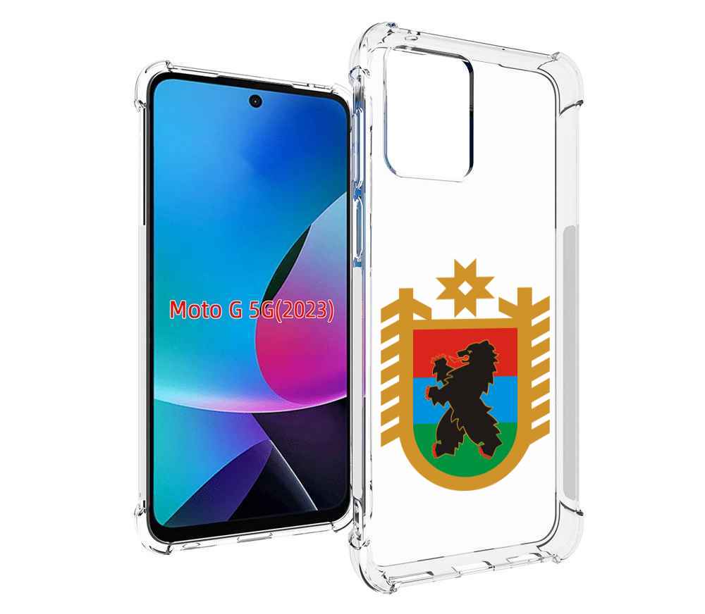

Чехол MyPads герб-карелия-петрозаводск для MOTO G 5G 2023, Tocco
