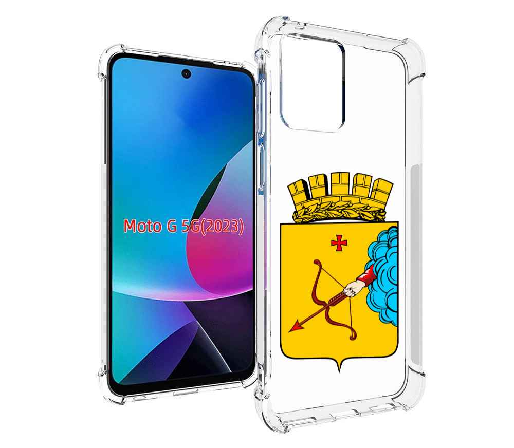 

Чехол MyPads герб-кировская-область для MOTO G 5G 2023, Tocco