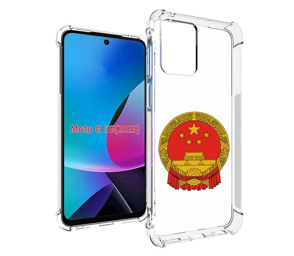 

Чехол MyPads герб-китай для MOTO G 5G 2023, Tocco