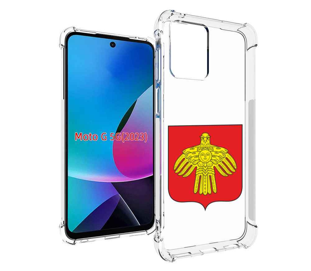 

Чехол MyPads герб-коми-сыктывкар для MOTO G 5G 2023, Tocco