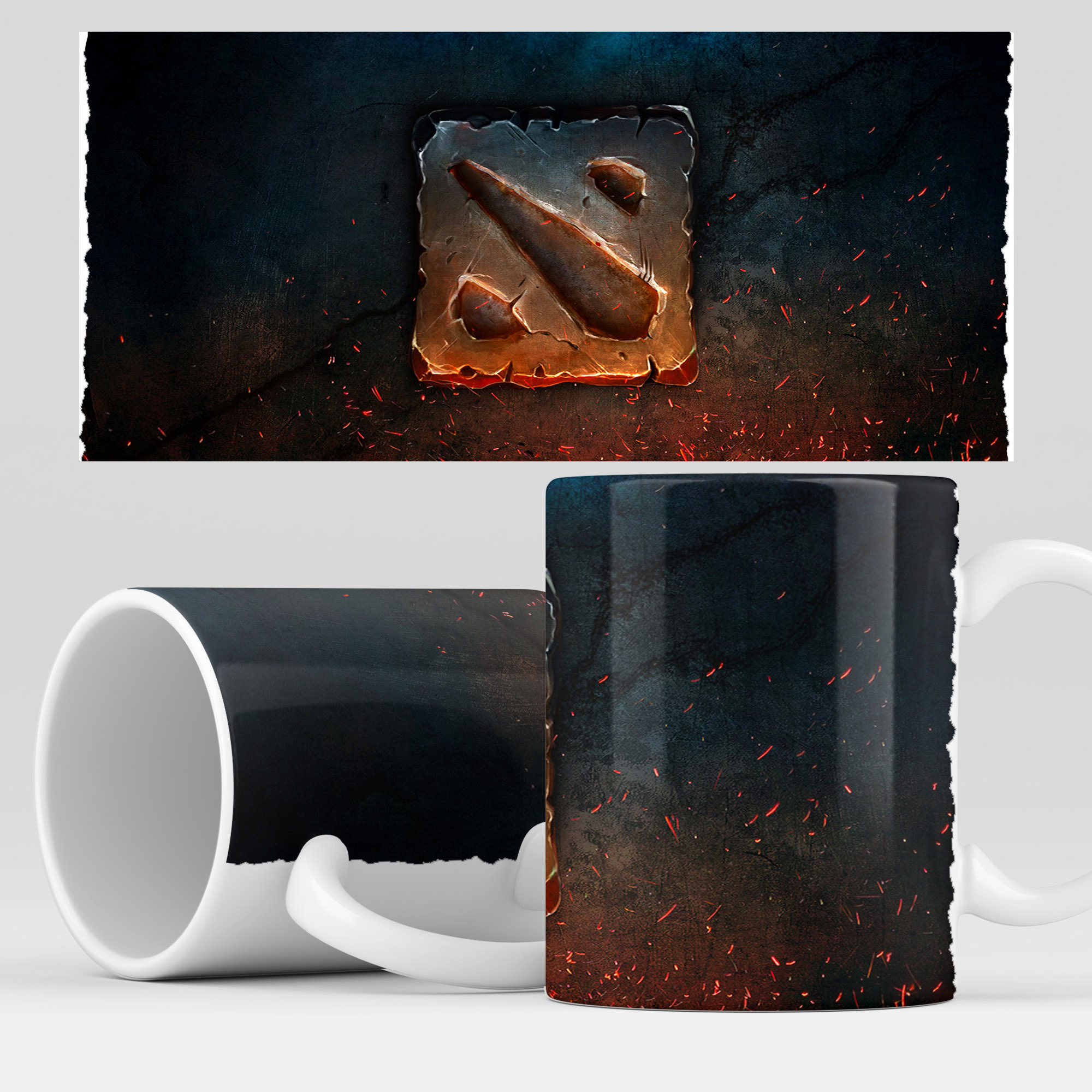 

Кружка RocketCup с принтом "Dota" Дота, Dota02