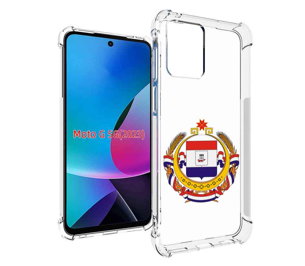 

Чехол MyPads герб-мордовия-саранск для MOTO G 5G 2023, Tocco