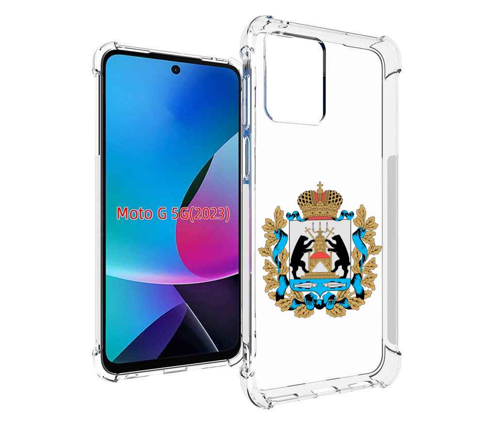 

Чехол MyPads герб-новгородская-область для MOTO G 5G 2023, Tocco