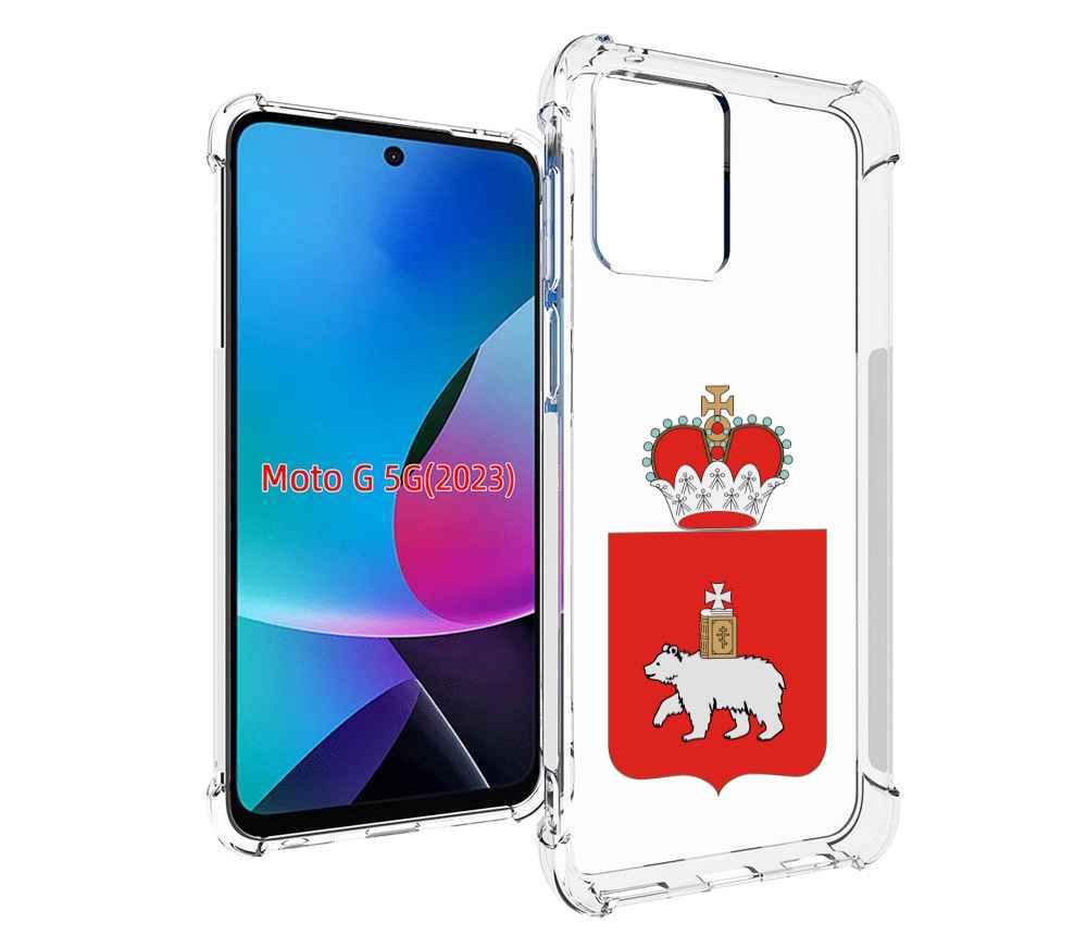 

Чехол MyPads герб-пермский-край для MOTO G 5G 2023, Tocco