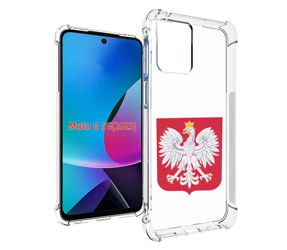 

Чехол MyPads герб-польши для MOTO G 5G 2023, Tocco