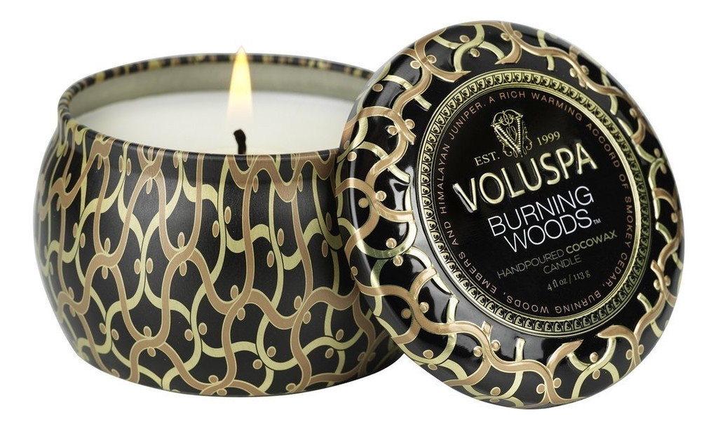 

VOLUSPA Ароматическая свеча Burning Woods (Горящий лес), 398490