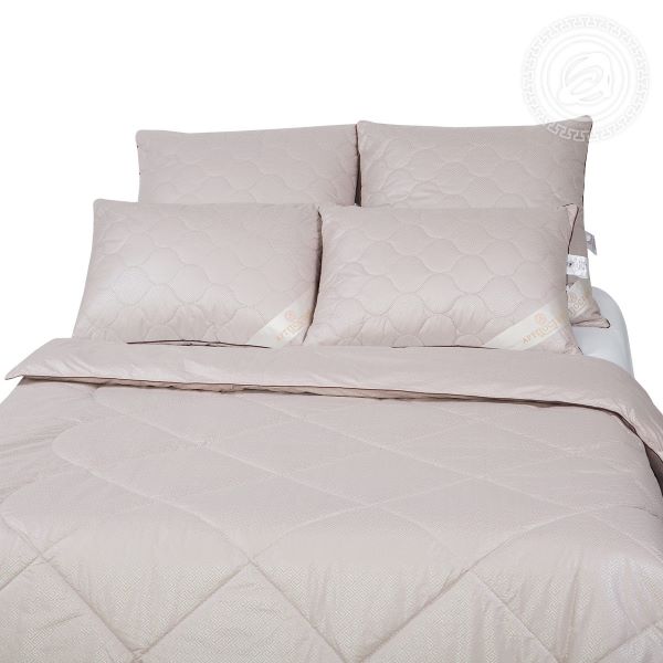 Одеяло 57 2175 шерсть верблюжья 200тик 2-спальное 4632₽