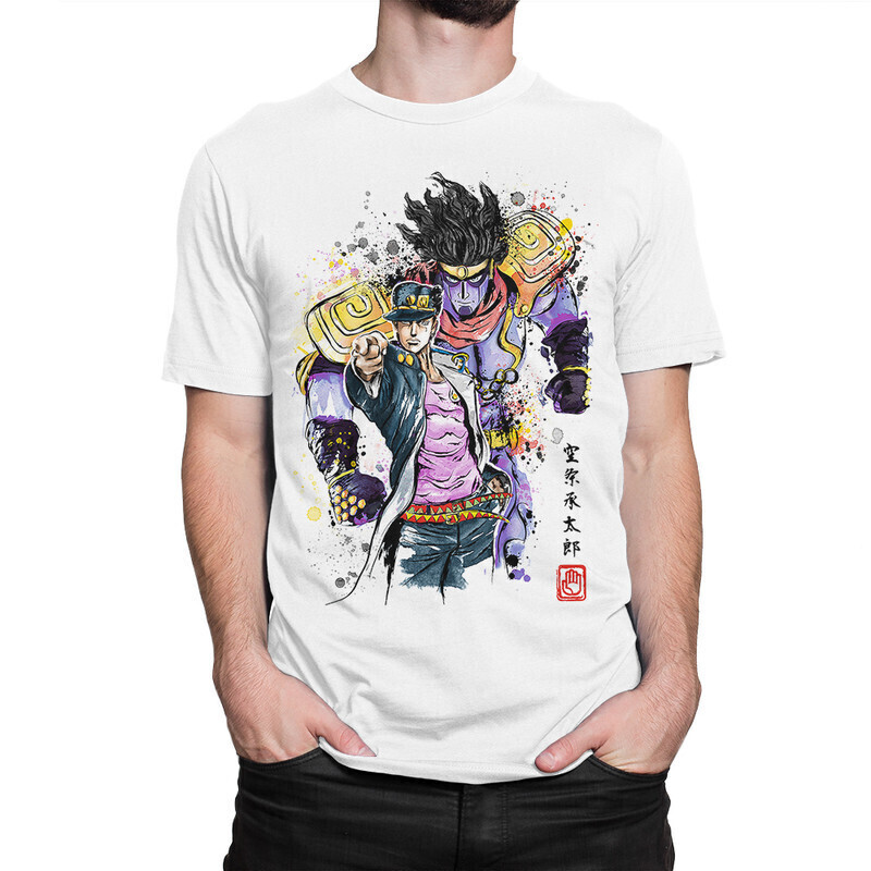 

Футболка мужская Dream Shirts JoJo Bizarre Adventure 1000325222 белая 3XL, JoJo Bizarre Adventure 1000325222