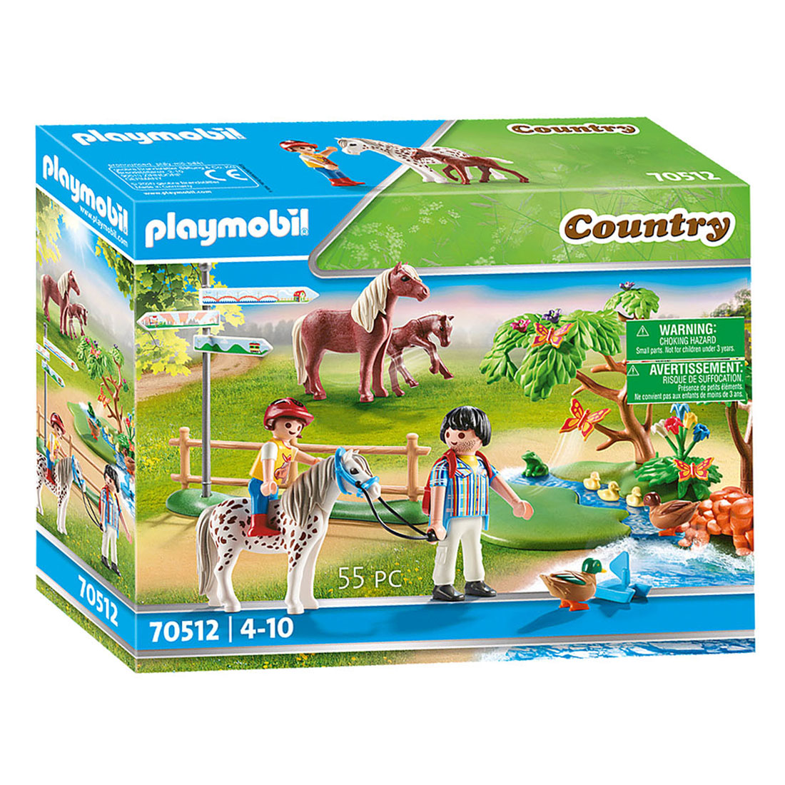 

Игровой набор Playmobil «Прогулка с пони»
